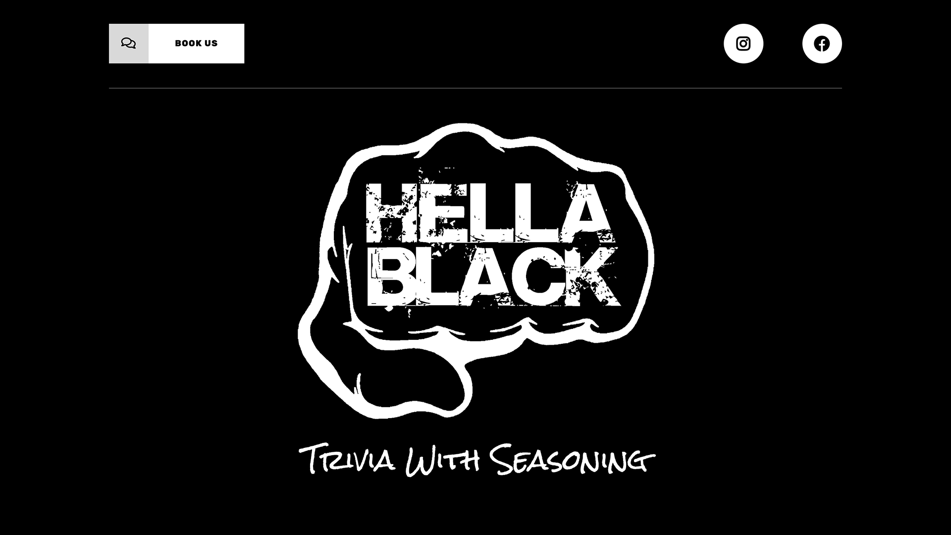 Hella Black Trivia website